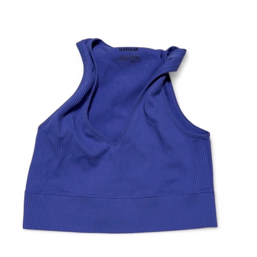 Garage Lavender Ribbed Top